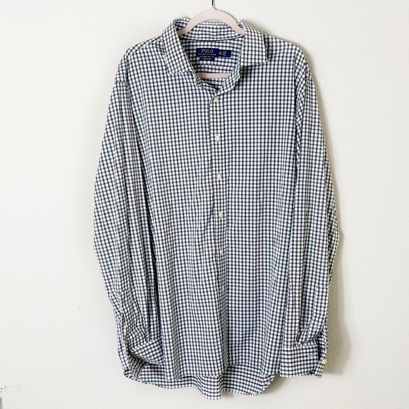 Polo Ralph Lauren Performance Button Down Plaid Shirt size XXL - Picture 1 of 7
